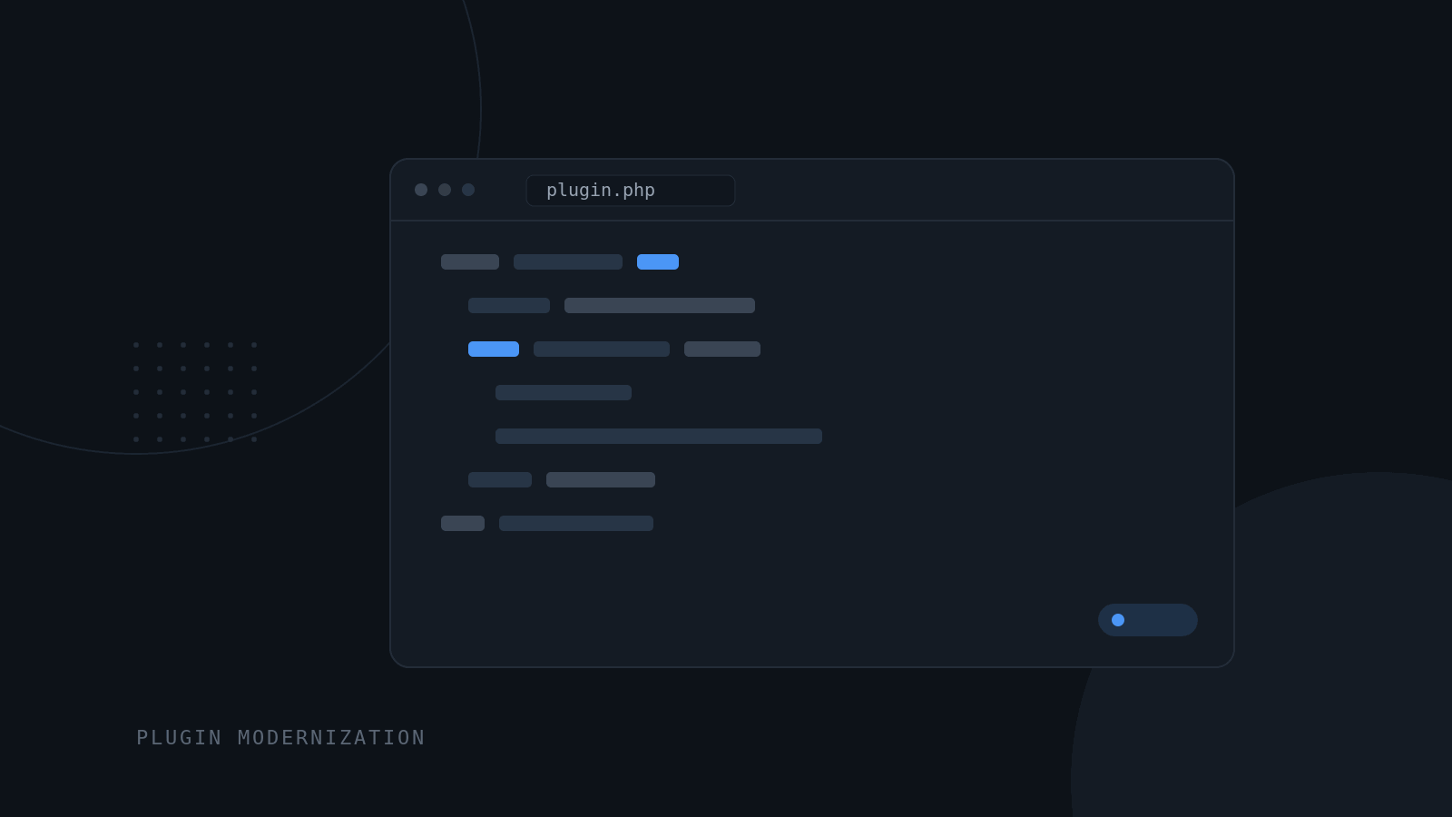 Plugin modernization cover